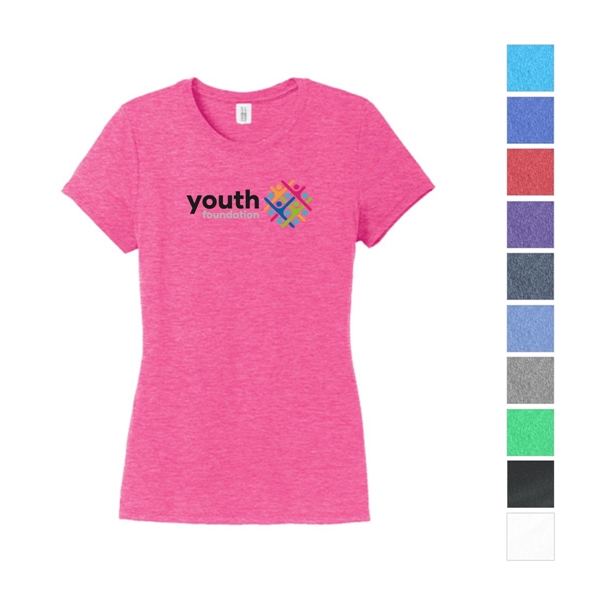 Sleek and Fitted Ladies Tee - Sleek and Fitted Ladies Tee - Image 0 of 10