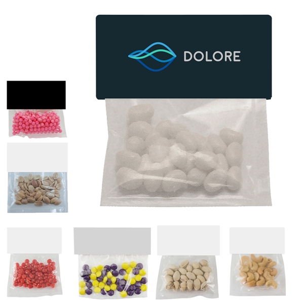 Giveaway Candy Bags with Small Header Card - Giveaway Candy Bags with Small Header Card - Image 0 of 7