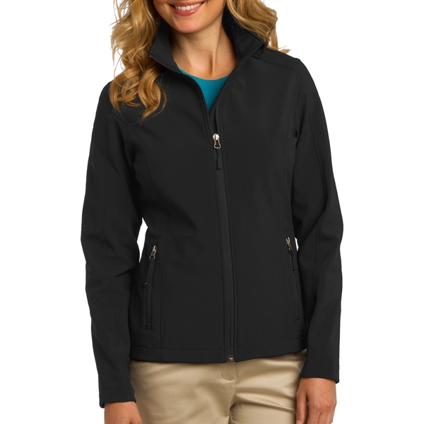 Port Authority® Women's Soft and Breathable Shell Jacket - Port Authority® Women's Soft and Breathable Shell Jacket - Image 8 of 10