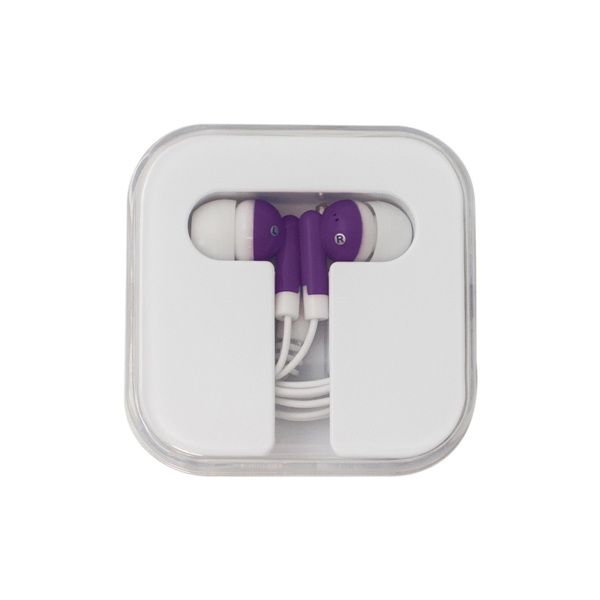 Earphones in Square-Shaped Case - Earphones in Square-Shaped Case - Image 2 of 6