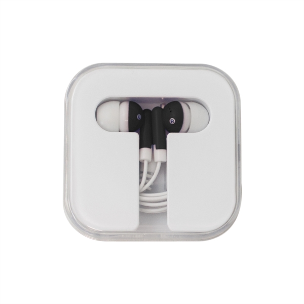 Earphones in Square-Shaped Case - Earphones in Square-Shaped Case - Image 4 of 6