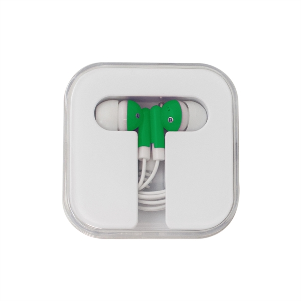 Earphones in Square-Shaped Case - Earphones in Square-Shaped Case - Image 5 of 6
