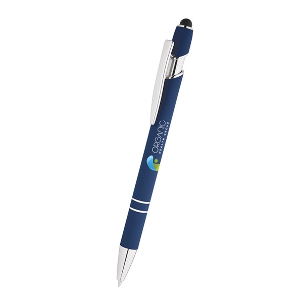 Velvet Soft Touch Stylus - Full Color Imprint - Velvet Soft Touch Stylus - Full Color Imprint - Image 3 of 8