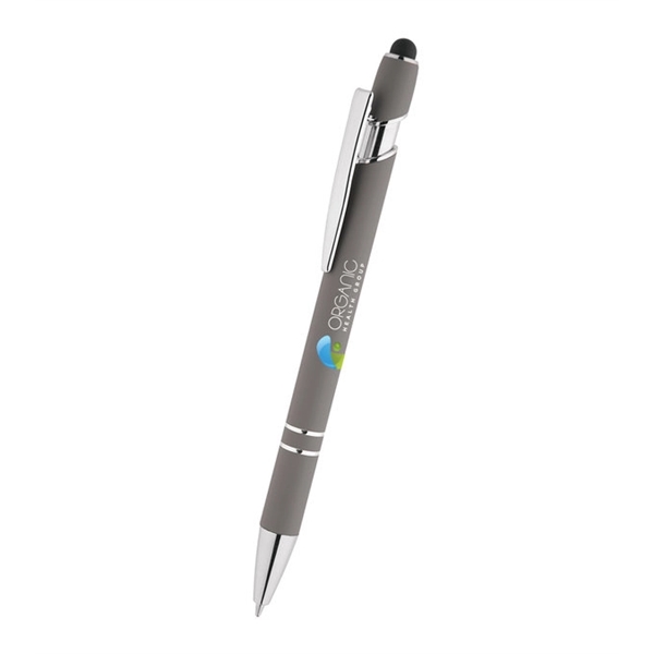 Velvet Soft Touch Stylus - Full Color Imprint - Velvet Soft Touch Stylus - Full Color Imprint - Image 4 of 8