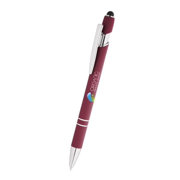 Velvet Soft Touch Stylus - Full Color Imprint - Velvet Soft Touch Stylus - Full Color Imprint - Image 6 of 8