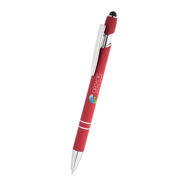 Velvet Soft Touch Stylus - Full Color Imprint - Velvet Soft Touch Stylus - Full Color Imprint - Image 7 of 8