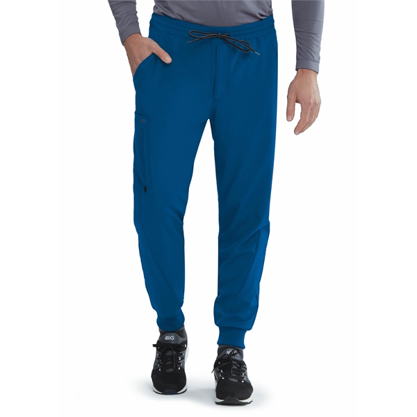 Barco One Men's Vortex Elastic Drawstring Jogger Scrub Pant - Barco One Men's Vortex Elastic Drawstring Jogger Scrub Pant - Image 3 of 9