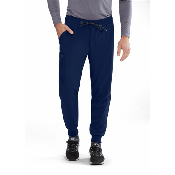 Barco One Men's Vortex Elastic Drawstring Jogger Scrub Pant - Barco One Men's Vortex Elastic Drawstring Jogger Scrub Pant - Image 4 of 9