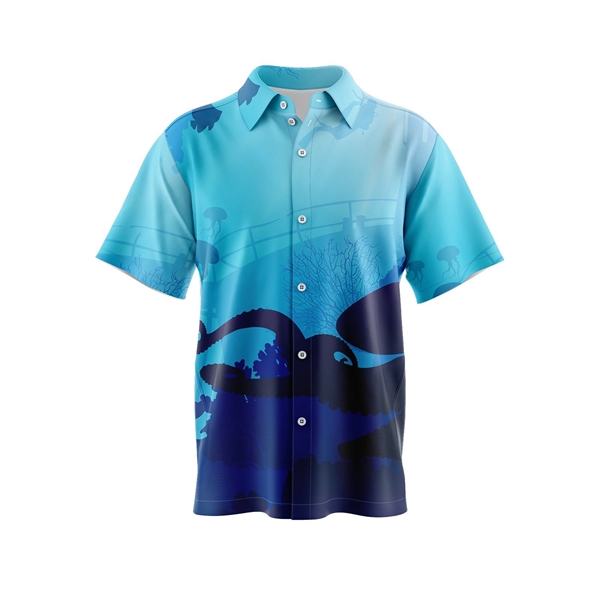 Custom Dye Sublimated Men's Button up Shirt - Custom Dye Sublimated Men's Button up Shirt - Image 0 of 0