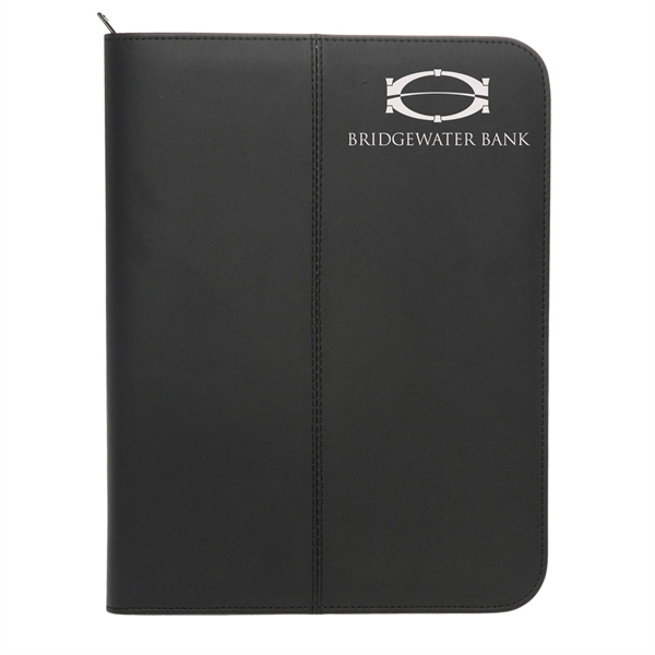 Black Zipper Portfolio 13.25" x 10" - Black Zipper Portfolio 13.25" x 10" - Image 4 of 4