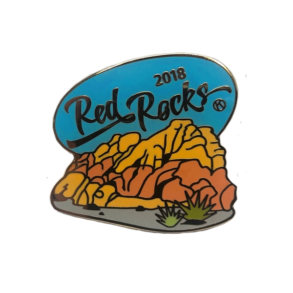 Die-Struck Cloisonne Lapel Pin - Die-Struck Cloisonne Lapel Pin - Image 1 of 3