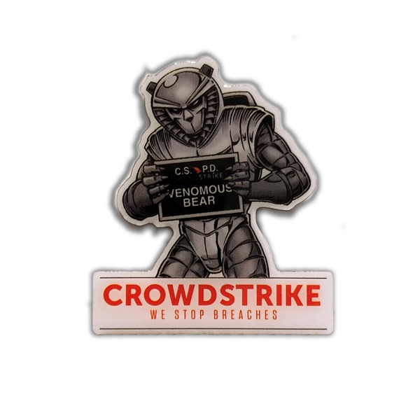 Offset Full Color Lapel Pin - Offset Full Color Lapel Pin - Image 3 of 4