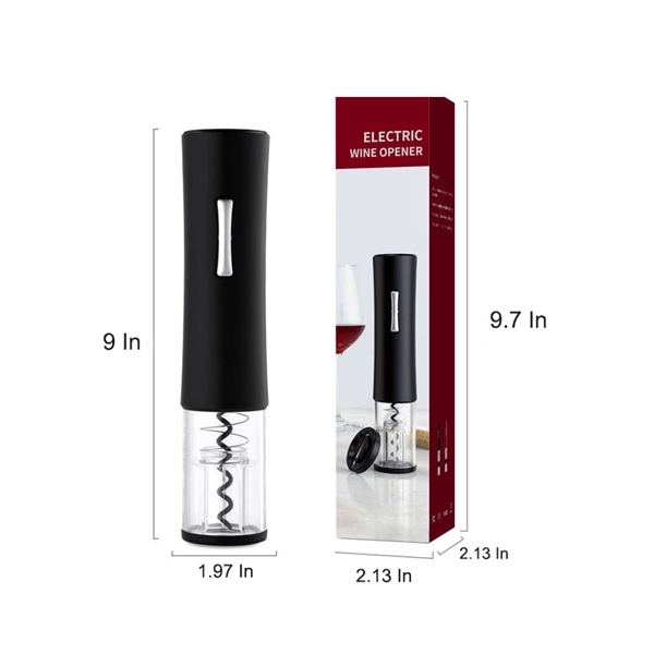 9'' Automatic electric bottle wine opener corkscrew - 9'' Automatic electric bottle wine opener corkscrew - Image 1 of 2