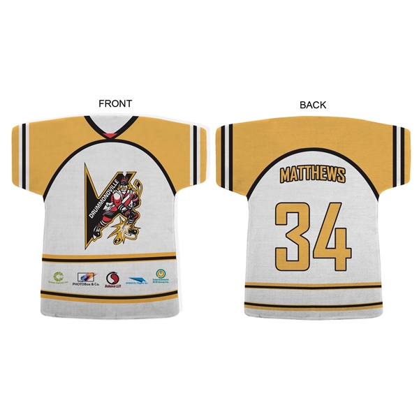 Hockey Jersey Shape Rally Towel, 17x18 - Hockey Jersey Shape Rally Towel, 17x18 - Image 0 of 2