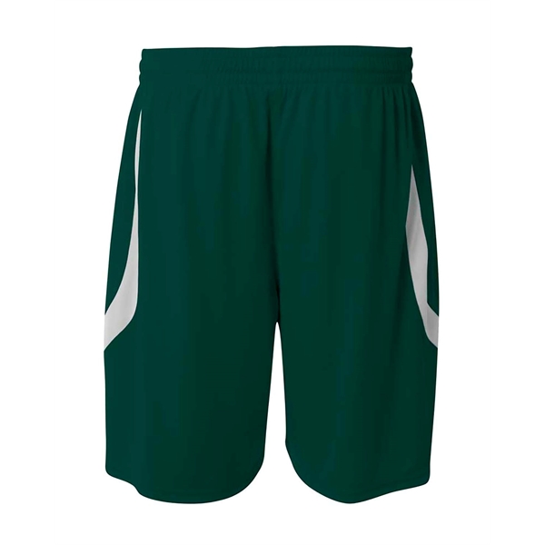 A4 Adult Performance Double Reversible Basketball Short - A4 Adult Performance Double Reversible Basketball Short - Image 11 of 21