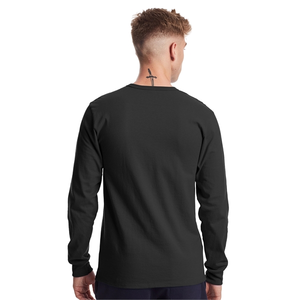 Champion Unisex Heritage Long-Sleeve T-Shirt - Champion Unisex Heritage Long-Sleeve T-Shirt - Image 8 of 35