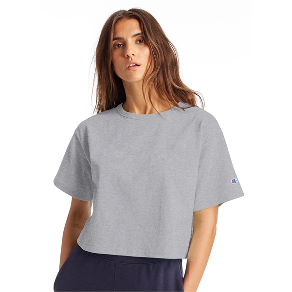 Champion Ladies' Cropped Heritage T-Shirt - Champion Ladies' Cropped Heritage T-Shirt - Image 6 of 34