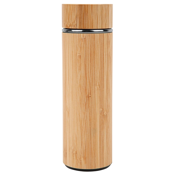 16oz. Vacuum-Sealed Eco Bamboo Bottle - 16oz. Vacuum-Sealed Eco Bamboo Bottle - Image 4 of 5