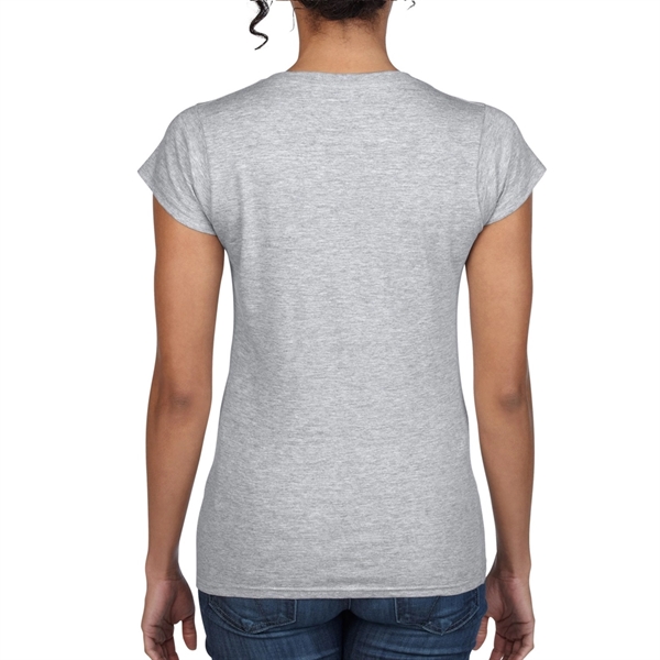 Printed Gildan Softstyle Ladies V-Neck Tees - Printed Gildan Softstyle Ladies V-Neck Tees - Image 29 of 52