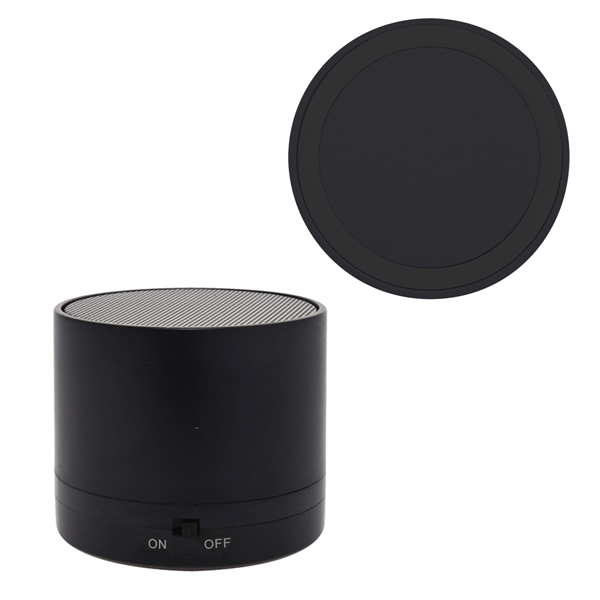 Deuce Wireless Speaker & Charging Pad - Deuce Wireless Speaker & Charging Pad - Image 3 of 7