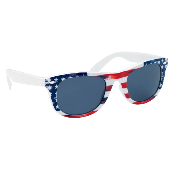 Patriotic Malibu Sunglasses - Patriotic Malibu Sunglasses - Image 0 of 2