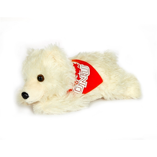 Lux Series 8" Laying Polar Bear