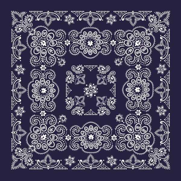 Texas Paisley Bandana - Imported - Texas Paisley Bandana - Imported - Image 1 of 5
