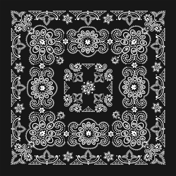 Texas Paisley Bandana - Imported - Texas Paisley Bandana - Imported - Image 3 of 5