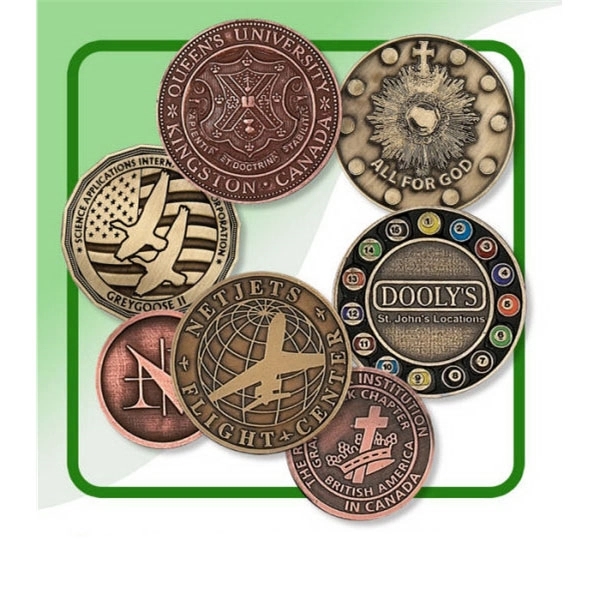 Zinc Cast Coins - Zinc Cast Coins - Image 1 of 4