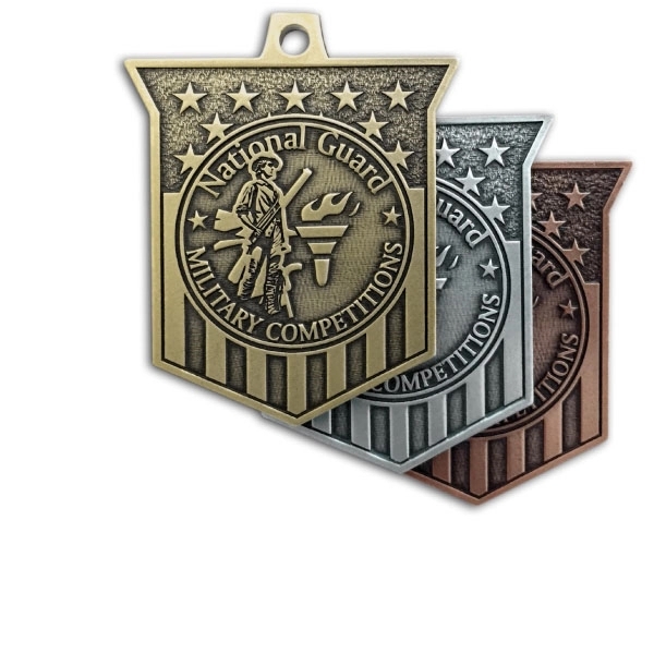 Custom Zinc Cast Medal - Custom Zinc Cast Medal - Image 3 of 6