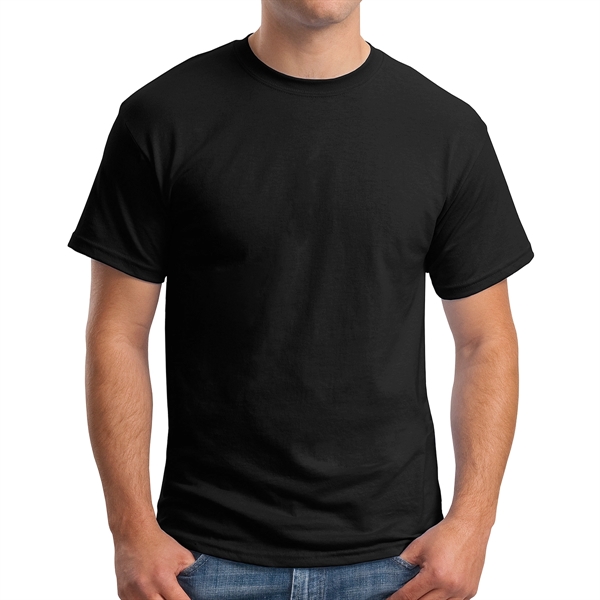 Hanes- EcoSmart50/50 Cotton/Poly T-Shirt - Hanes- EcoSmart50/50 Cotton/Poly T-Shirt - Image 4 of 6