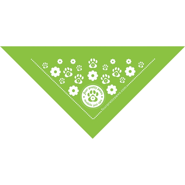 Small Triangle Solid Bandanna - Imported - Small Triangle Solid Bandanna - Imported - Image 11 of 11