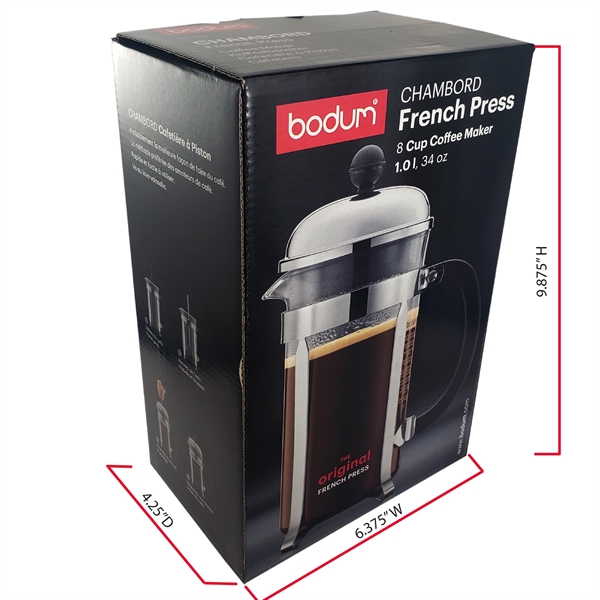 Bodum 8 Cup SAN Shatterproof Chambord Coffee Press