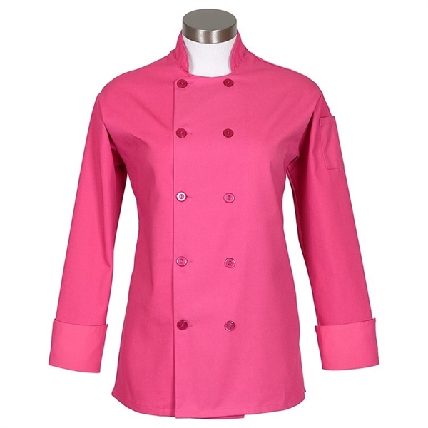 WOMEN'S CHEF COAT - Colors S-3XL - WOMEN'S CHEF COAT - Colors S-3XL - Image 0 of 0