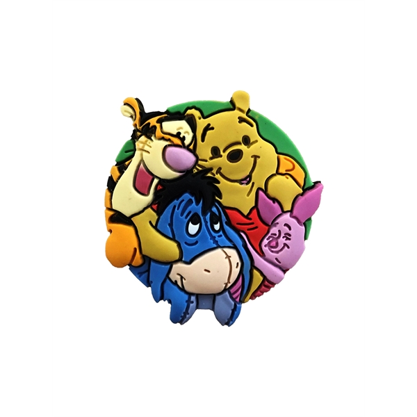 Bendaflex PVC Lapel Pins, Keychains, and Zippers - Bendaflex PVC Lapel Pins, Keychains, and Zippers - Image 0 of 6