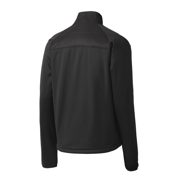 Port Authority Hybrid Soft Shell Jacket. - Port Authority Hybrid Soft Shell Jacket. - Image 10 of 10