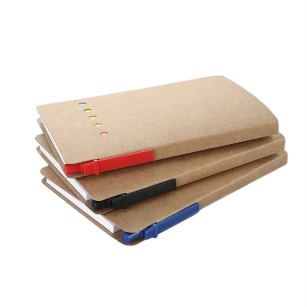 Sticky notes notebooks colored page markers set - Sticky notes notebooks colored page markers set - Image 1 of 2