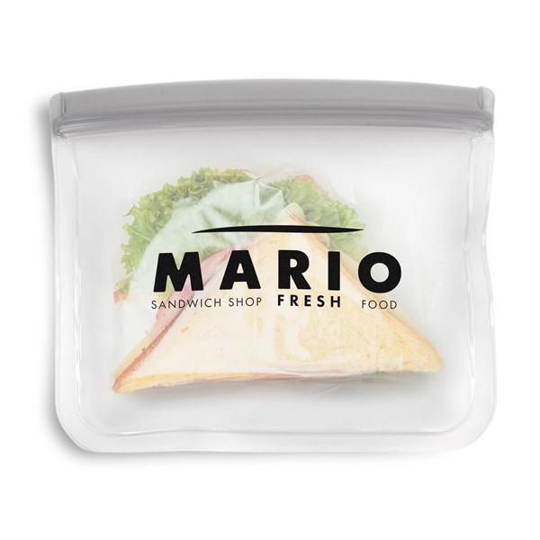 Reusable PEVA Lunch Pouch - Reusable PEVA Lunch Pouch - Image 2 of 5