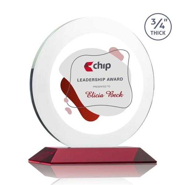 Gibralter VividPrint™ Award - Red