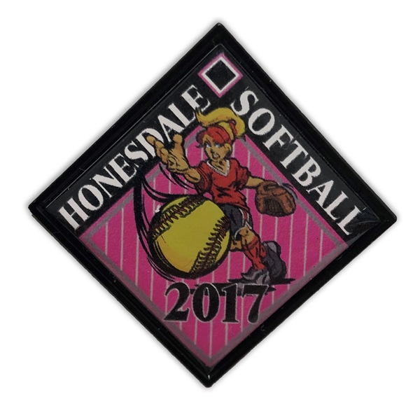 Quikturn Square Lapel Pin - Quikturn Square Lapel Pin - Image 1 of 1