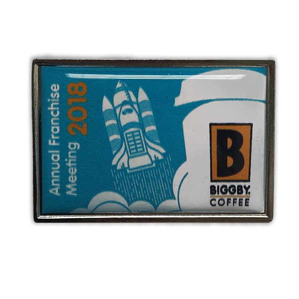 Quikturn Rectangle Lapel Pin - Quikturn Rectangle Lapel Pin - Image 3 of 3