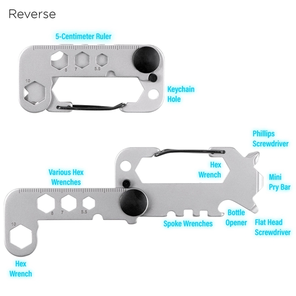 The Sequoia 15-Function Pocket Tool - The Sequoia 15-Function Pocket Tool - Image 1 of 2