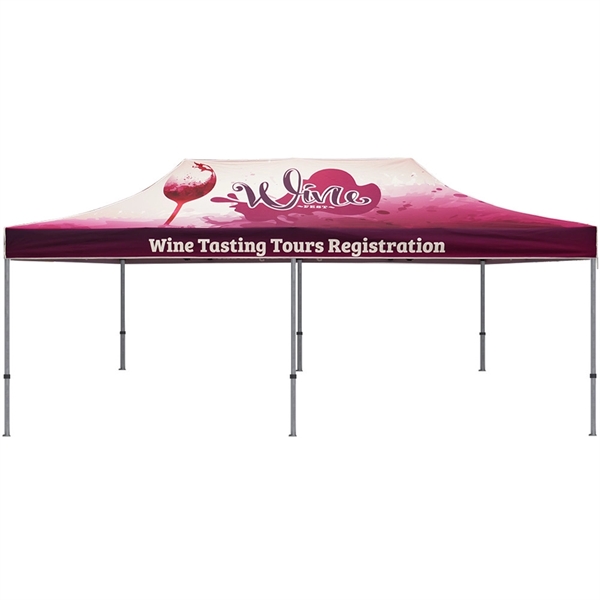 20' Aluminum Canopy Tent Graphic Package & Bag (OC) - 20' Aluminum Canopy Tent Graphic Package & Bag (OC) - Image 0 of 0