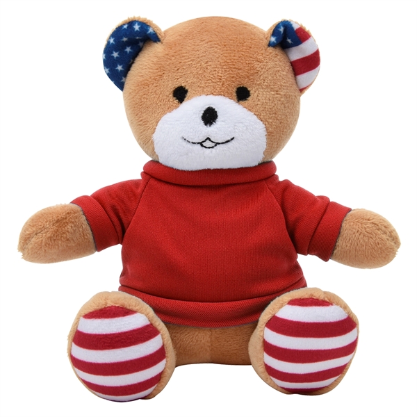 6" Patriotic Bear - 6" Patriotic Bear - Image 9 of 12