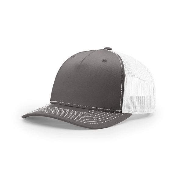 Five Panel Pinch Trucker Cap - Five Panel Pinch Trucker Cap - Image 10 of 16
