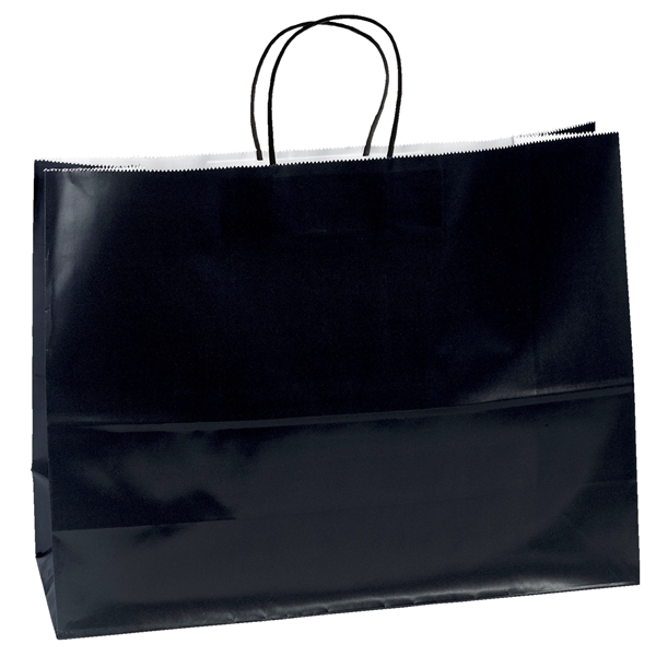 Aubrie™- Gloss Shopper - Black - Foil - Aubrie™- Gloss Shopper - Black - Foil - Image 1 of 1