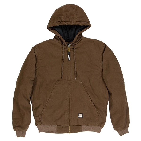 Berne Original Washed Hooded Jacket - Berne Original Washed Hooded Jacket - Image 1 of 9