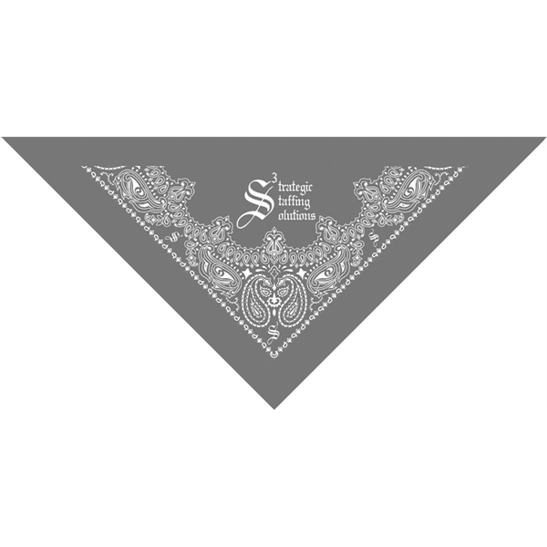 Med - Large Solid Triangle Bandanna - Made in the USA - Med - Large Solid Triangle Bandanna - Made in the USA - Image 13 of 23