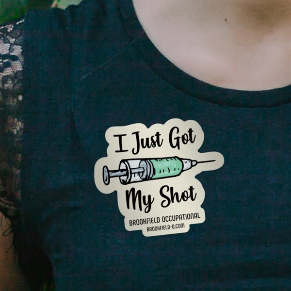 Custom Vaccine Stickers - Custom Vaccine Stickers - Image 0 of 3