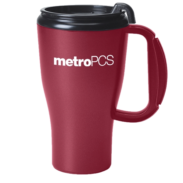 16 Oz. Omega Mug With Slider Lid - 16 Oz. Omega Mug With Slider Lid - Image 10 of 28